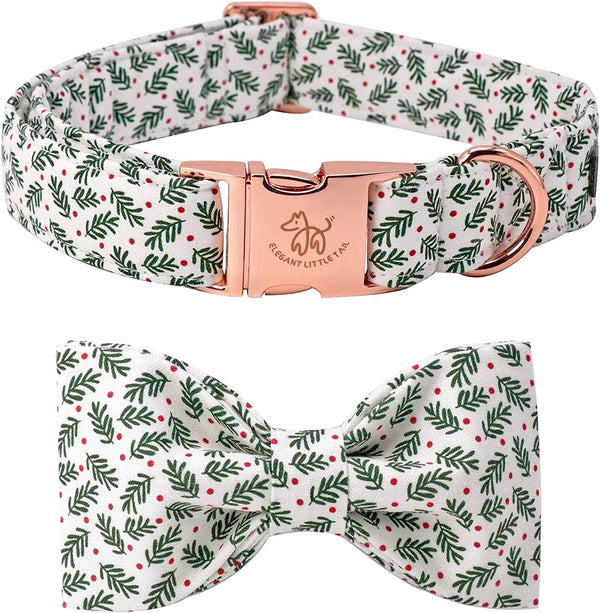 Holiday Bow Tie & Collar Set