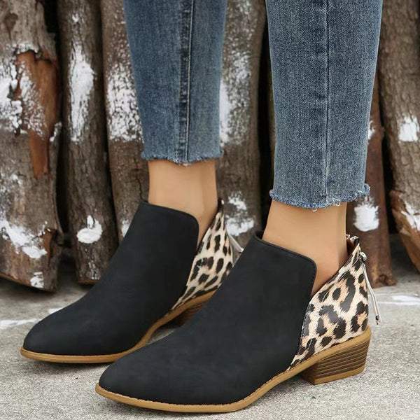 Women must-have!  New style women's shoes low heel martin boots