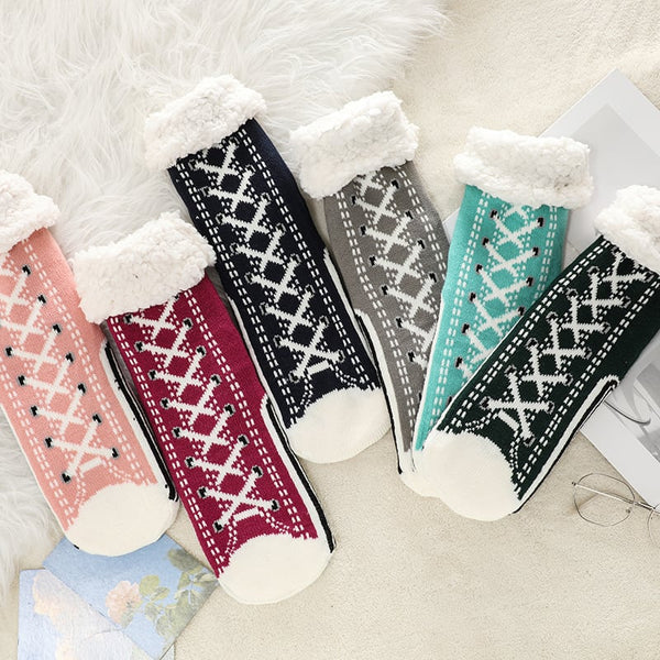 30% OFF🔥Ultra-thick Cashmere Slipper Home Socks