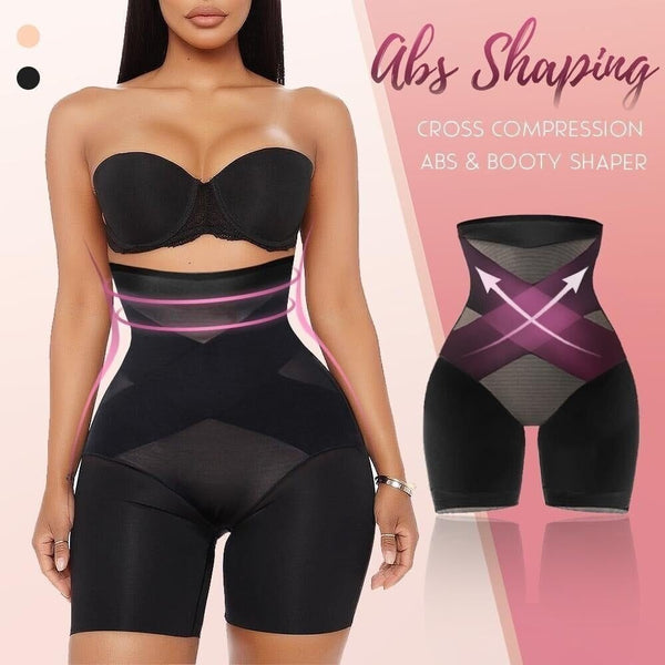 New Cross Compression Abs & Booty High Waisted Shaper