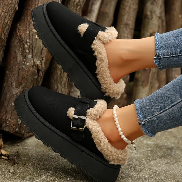 Cozy Plush Lined Ankle Boots